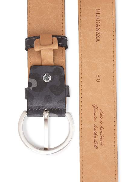 Ремень поясной ELEGANZZA Z-PL11 bordo Eleganzza, Артикул: Z-PL11-90_01-00038 фото №1