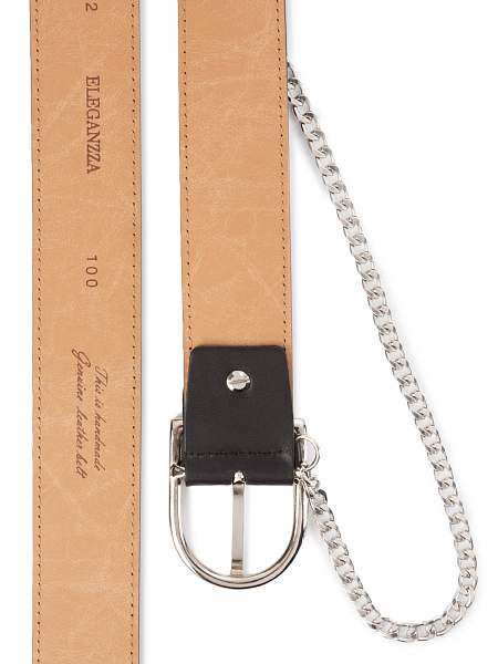 Ремень поясной ELEGANZZA Z-PL22 d.brown Eleganzza, Артикул: Z-PL22-100_01-0003 фото №1