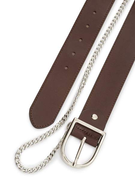 Ремень поясной ELEGANZZA Z-PL22 d.brown Eleganzza, Артикул: Z-PL22-80_01-00038 фото №1