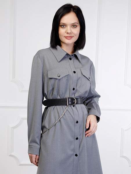 Ремень поясной ELEGANZZA Z-PL22 d.brown Eleganzza, Артикул: Z-PL22-90_01-00038 фото №1