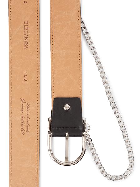 Ремень поясной ELEGANZZA Z-PL22 d.brown Eleganzza, Артикул: Z-PL22-90_01-00038 фото №1