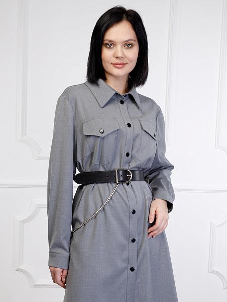 Ремень поясной ELEGANZZA Z-PL22 d.brown Eleganzza, Артикул: Z-PL22-90_01-00038 фото №1