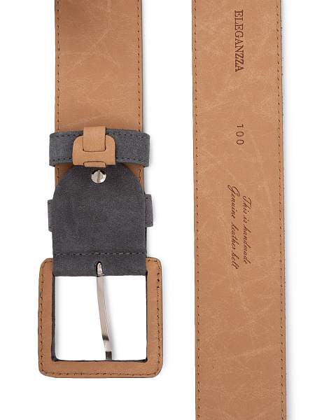Ремень поясной ELEGANZZA Z-PL12 brown Eleganzza, Артикул: Z-PL12-80_01-00038 фото №1