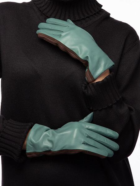 Перчатки женские ш+каш. IS01091 black/sand Eleganzza, Артикул: IS01091-7_01-000404 фото №1