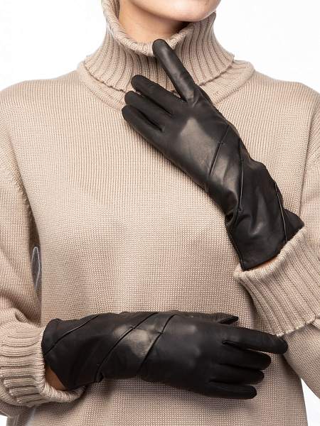 Перчатки женские ш+каш. IS13200 black Eleganzza, Артикул: IS13200-75_01-00040 фото №1