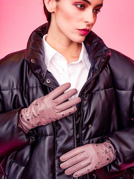 Перчатки женские ш+каш. IS01441 black Eleganzza, Артикул: IS01441-65_01-00040 фото №1