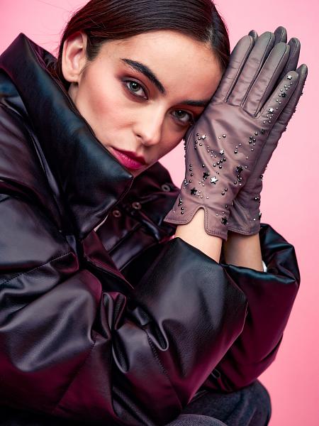 Перчатки женские ш+каш. IS01441 black Eleganzza, Артикул: IS01441-8_01-000404 фото №1