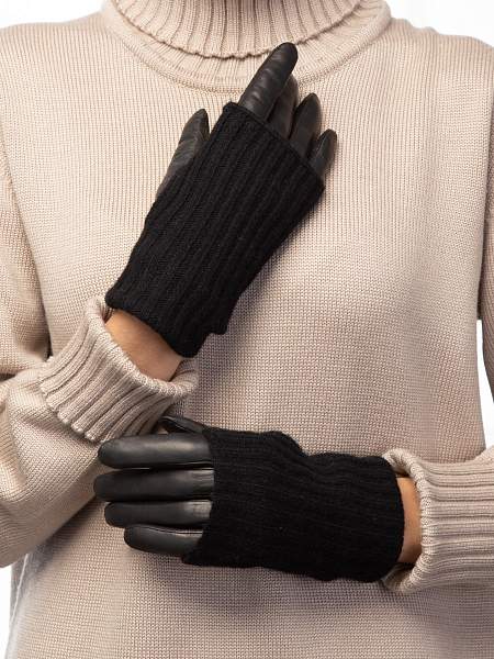 Перчатки женские ш+каш. IS01331 black Eleganzza, Артикул: IS01331-8_01-000404 фото №1