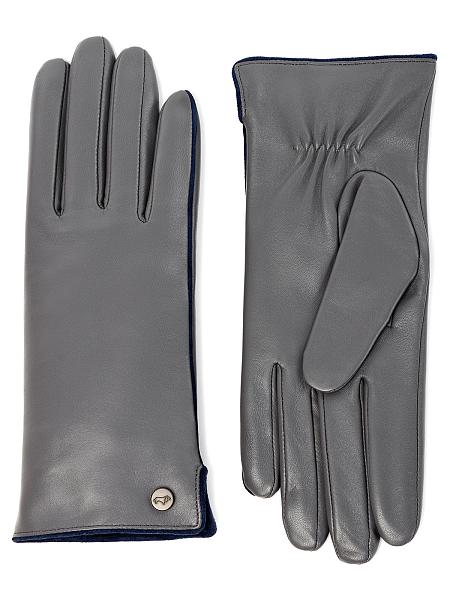 Перчатки жен п/ш LB-0209 black/d.violet Labbra, Артикул: LB-0209-65_01-00040 фото №1