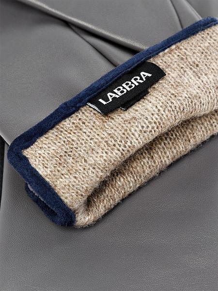 Перчатки жен п/ш LB-0209 black/d.violet Labbra, Артикул: LB-0209-65_01-00040 фото №1
