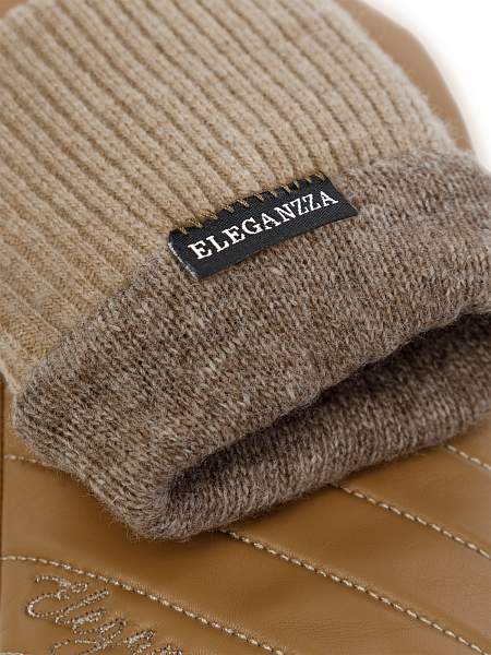 Рукавицы женские 100% ш IS940 sand Eleganzza, Артикул: IS940-8_01-000406 фото №1
