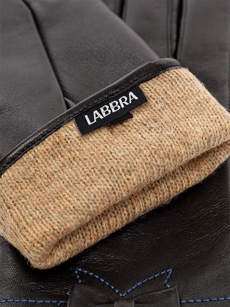Перчатки жен п/ш LB-0120 black Labbra, Артикул: LB-0120-75_01-00040 фото №1