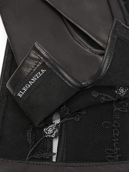 Перчатки женские б/п IS01005 black/gold Eleganzza, Артикул: IS01005-7_01-000427 фото №1