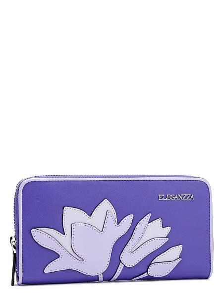 Кошелек Z142-2424 d.lilac/multicolor Eleganzza, Артикул: Z142-2424-01-00043124 фото №1