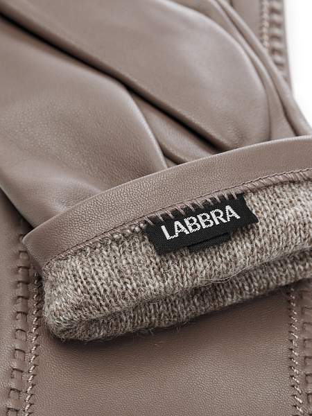 Перчатки жен п/ш LB-2218 warm grey Labbra, Артикул: LB-2218-7_01-000434 фото №1