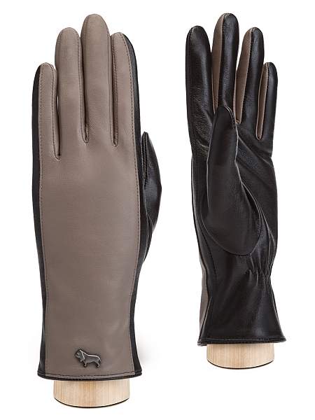 Перчатки жен п/ш LB-0641 black/d.grey Labbra, Артикул: LB-0641-65_01-00044 фото №1