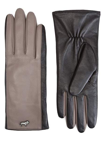 Перчатки жен п/ш LB-0641 black/d.grey Labbra, Артикул: LB-0641-65_01-00044 фото №1