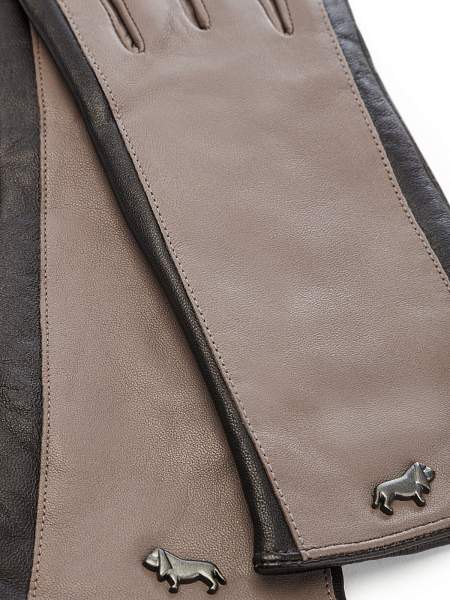 Перчатки жен п/ш LB-0641 black/d.grey Labbra, Артикул: LB-0641-65_01-00044 фото №1