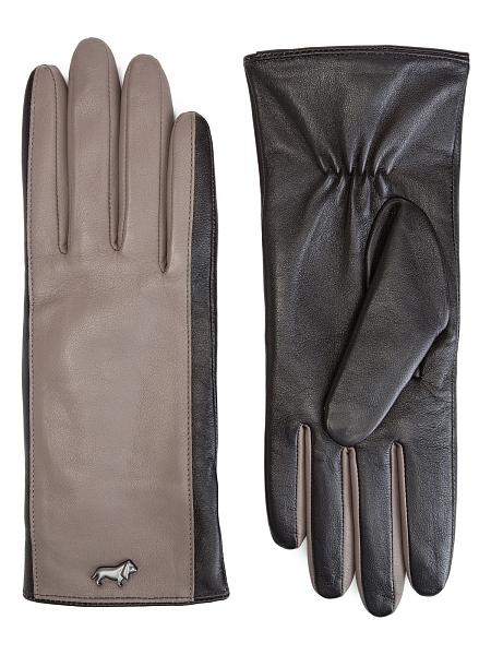 Перчатки жен п/ш LB-0641 black/d.grey Labbra, Артикул: LB-0641-7_01-000446 фото №1