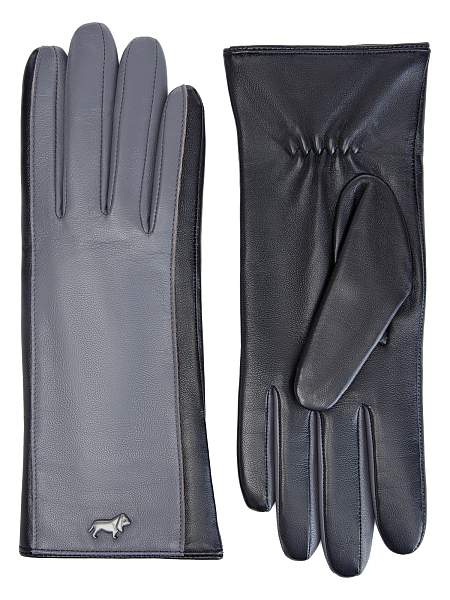 Перчатки жен п/ш LB-0641 black/d.grey Labbra, Артикул: LB-0641-75_01-00044 фото №1