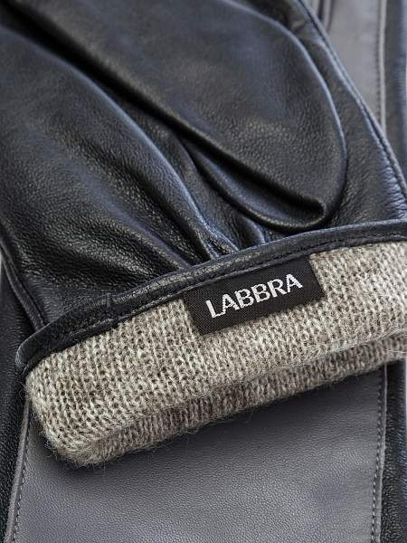Перчатки жен п/ш LB-0641 black/d.grey Labbra, Артикул: LB-0641-75_01-00044 фото №1