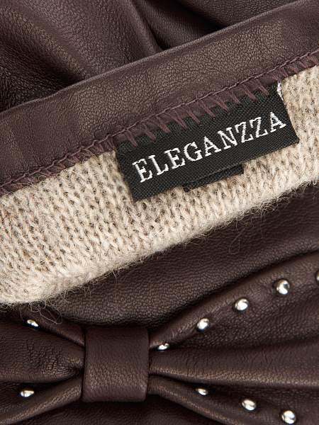 Перчатки женские ш+каш. IS5050 black Eleganzza, Артикул: IS5050-65_01-00044 фото №1