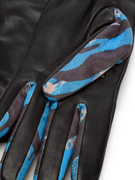 Перчатки женские ш+каш. IS00146 black/ocean Eleganzza, Артикул: IS00146-7_01-000453 фото №1