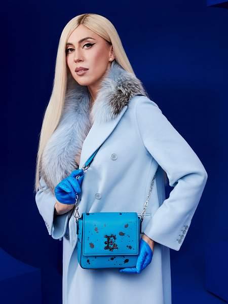 Сумка ELEGANZZA ZQ76-2252 bright blue/black Eleganzza, Артикул: ZQ76-2252-01-00045471 фото №1