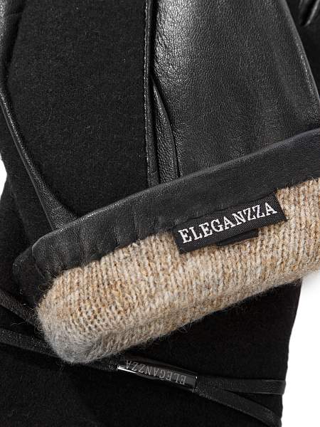Перчатки женские 100% ш IS0150 black Eleganzza, Артикул: IS0150-7_01-000215 фото №1