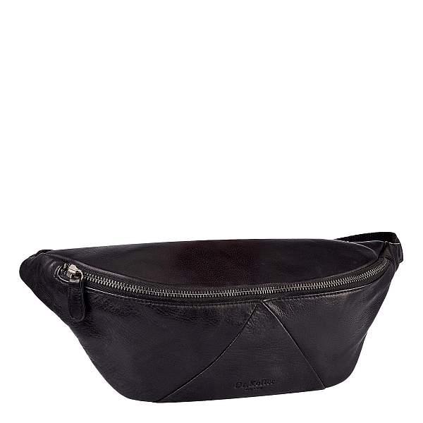 Черная поясная сумка из натуральной кожи Dr. Koffer Dr.Koffer, Артикул: M402860-248-04 фото №1