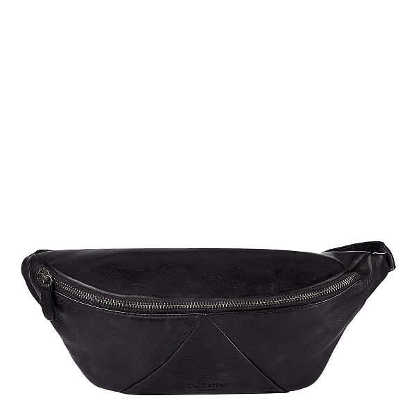 Черная поясная сумка из натуральной кожи Dr. Koffer Dr.Koffer, Артикул: M402860-248-04 фото №1