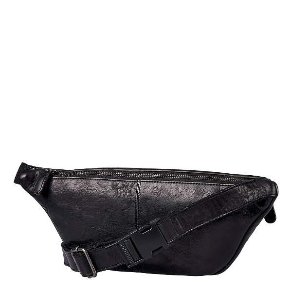 Черная поясная сумка из натуральной кожи Dr. Koffer Dr.Koffer, Артикул: M402860-248-04 фото №1