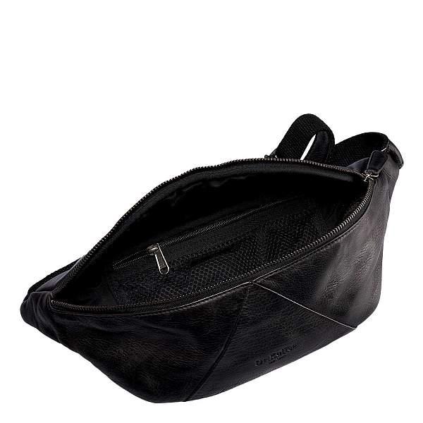 Черная поясная сумка из натуральной кожи Dr. Koffer Dr.Koffer, Артикул: M402860-248-04 фото №1
