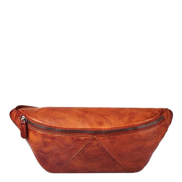 Коричневая поясная сумка из натуральной кожи Dr. Koffer Dr.Koffer, Артикул: M402860-248-05 фото №1