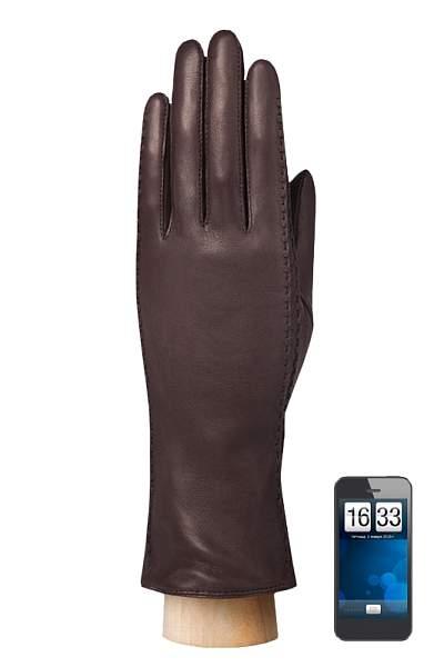 Перчатки женские ш+каш. TOUCH HP91104 d.brown Eleganzza, Артикул: TOUCH HP91104-65_00121962 фото №1