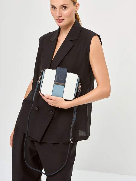 Сумка Labbra L-15329 white/skyblue/d.blue Labbra, Артикул: L-15329-01-00033206 фото №1