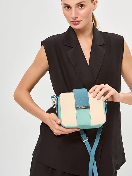 Сумка Labbra L-15329 powder/green-aqua/cyprus-aqua Labbra, Артикул: L-15329-01-00047881 фото №1