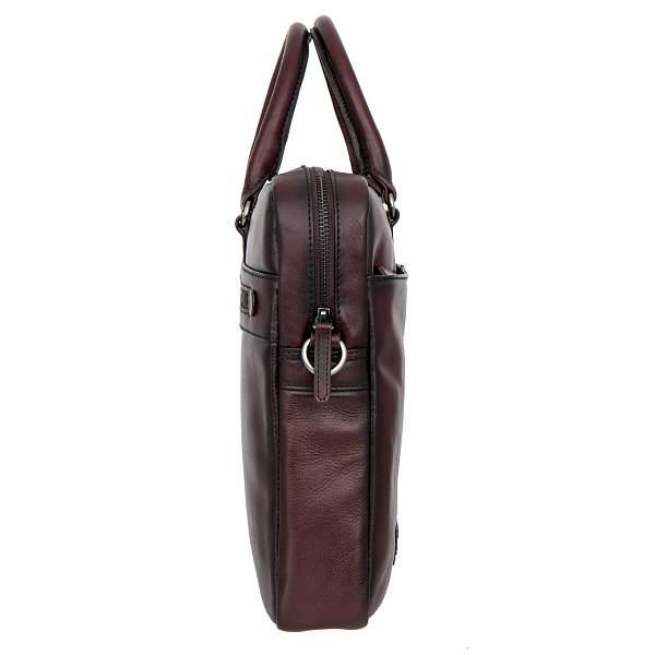 Бизнес-сумка тёмно-коричневый Miguel Bellido 8105 02 brown Miguel Bellido, Артикул: 8105 02 brown фото №1