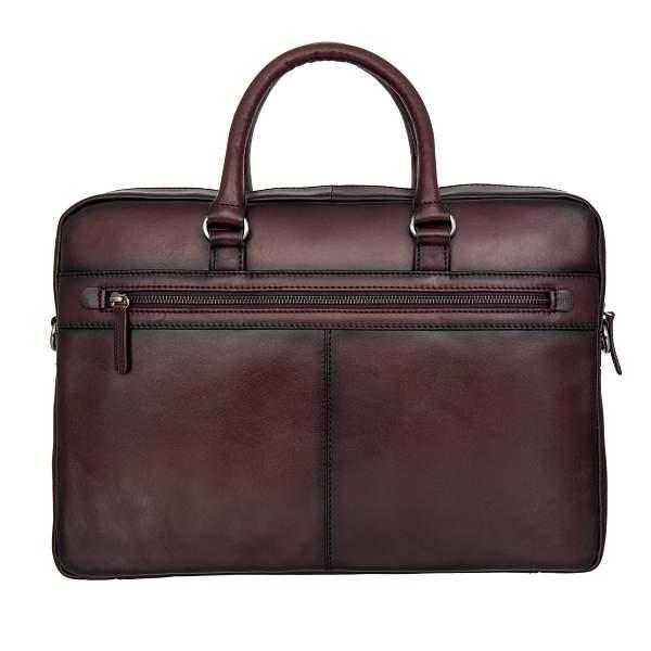 Бизнес-сумка тёмно-коричневый Miguel Bellido 8105 02 brown Miguel Bellido, Артикул: 8105 02 brown фото №1