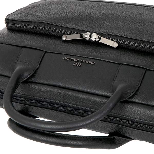 Бизнес-сумка черный Miguel Bellido 7705 01 black Miguel Bellido, Артикул: 7705 01 black фото №1