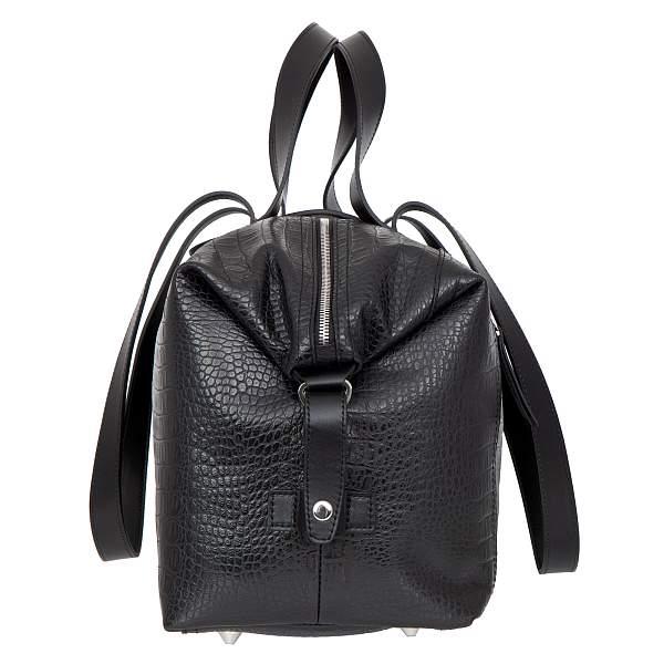 Дорожная сумка Conti UOMO черный Conti Uomo 8024 black crocco Conti Uomo, Артикул: 8024 black crocco фото №1