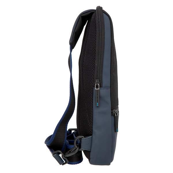 Сумка слинг чёрный-синий Miguel Bellido 7902 01 black Miguel Bellido, Артикул: 7902 01 black фото №1