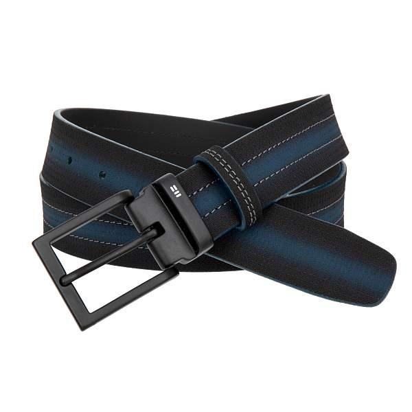 Ремень чёрный-синий Miguel Bellido 4050/35 22 black 01 Miguel Bellido, Артикул: 4050/35 22 black 01 фото №1