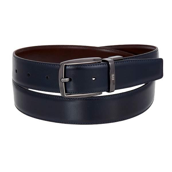 Ремень двухсторонний коричневый-синий Miguel Bellido 430/32 0211/09 navy blue/ Miguel Bellido, Артикул: 430/32 0211/09 navy blue/ фото №1
