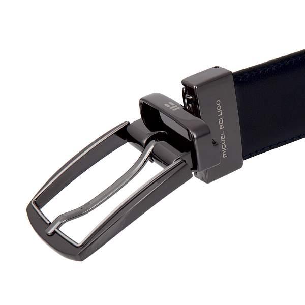 Ремень двухсторонний коричневый-синий Miguel Bellido 430/32 0211/09 navy blue/ Miguel Bellido, Артикул: 430/32 0211/09 navy blue/ фото №1