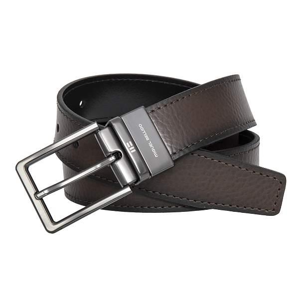 Ремень чёрный-коричневый Miguel Bellido 441/35 5302 brown/black 1 Miguel Bellido, Артикул: 441/35 5302 brown/black 1 фото №1