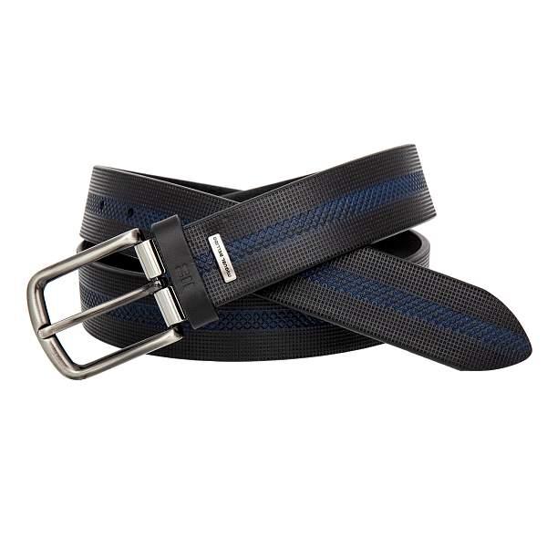 Ремень чёрный-синий Miguel Bellido 445/35 2600 black 01 Miguel Bellido, Артикул: 445/35 2600 black 01 фото №1