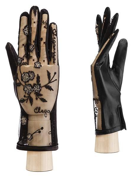 Перчатки женские б/п IS01005 black/gold Eleganzza, Артикул: IS01005-8_01-000427 фото №1