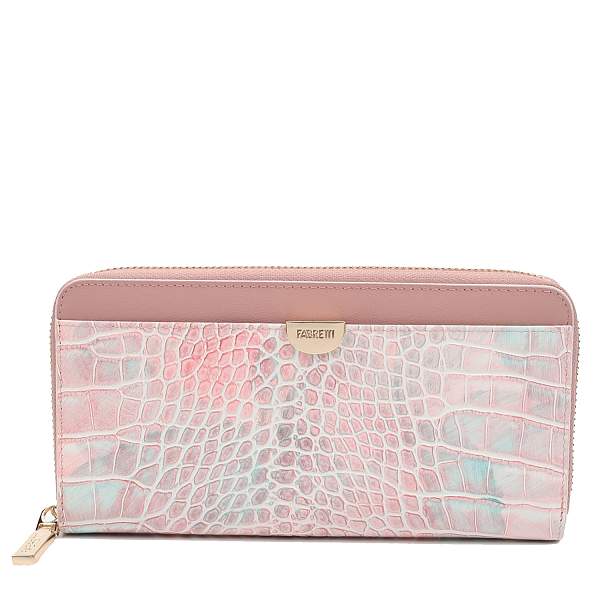 Q250001N-5 FABRETTI Кошелек на полную купюру жен. нат. кожа Fabretti, Артикул: Q250001N-5 фото №1