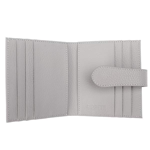 Q250008D-3 FABRETTI Кошелек складной жен. нат. кожа Fabretti, Артикул: Q250008D-3 фото №1